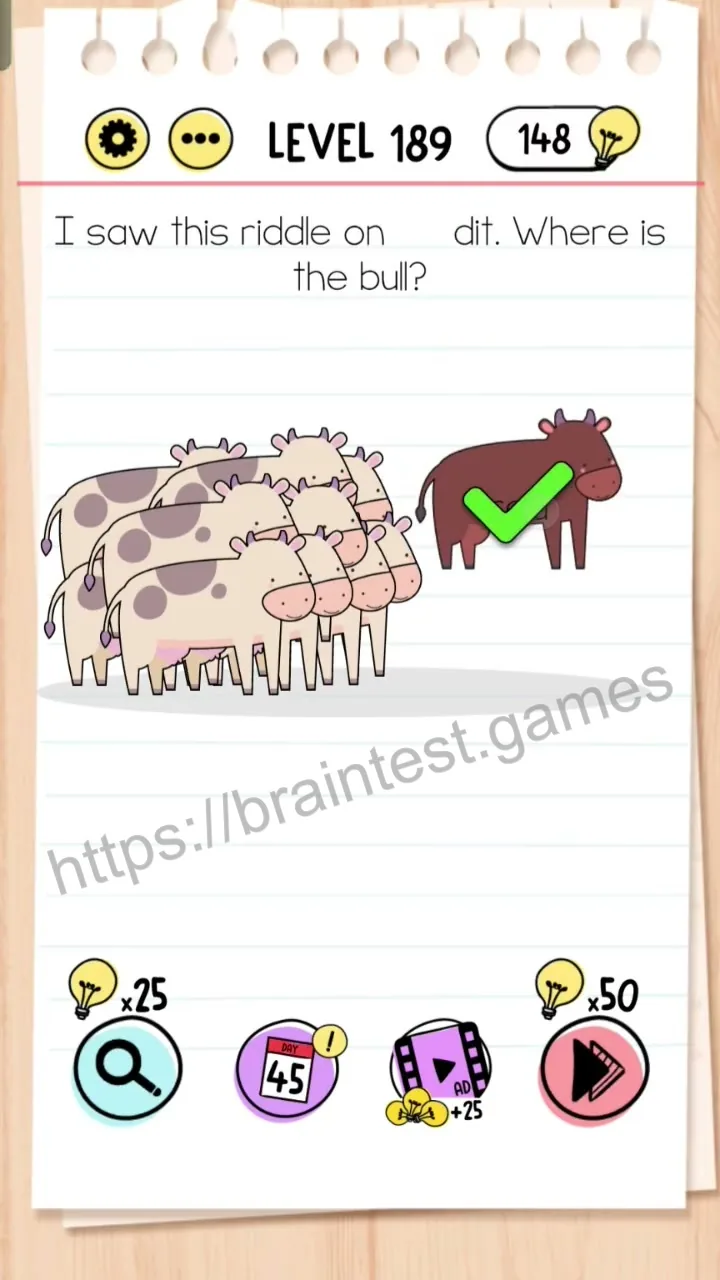 Brain Test Level 189