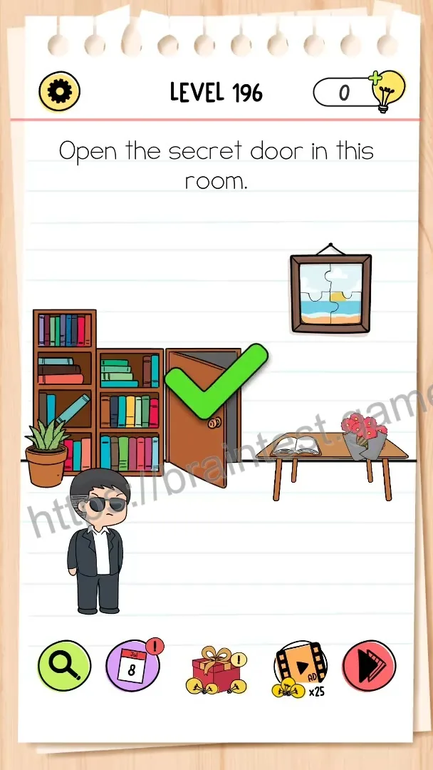Brain Test Level 196 - Step 2