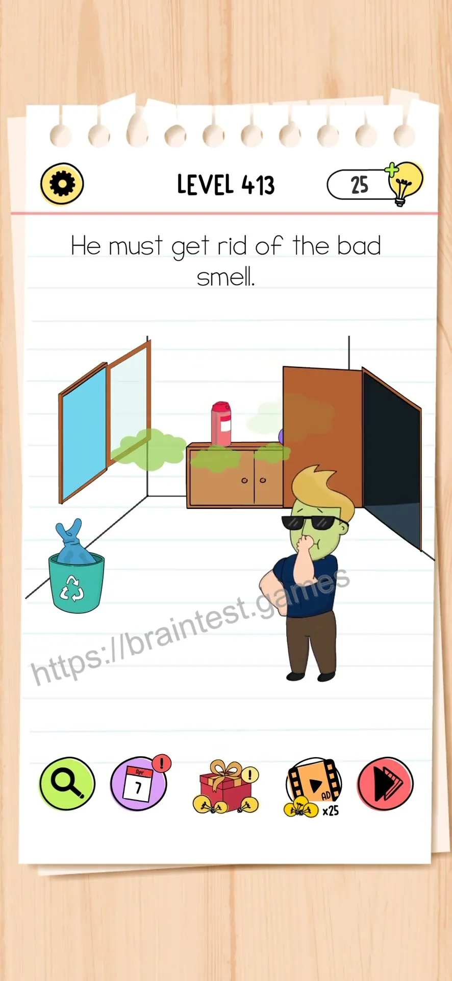 Brain Test Level 413