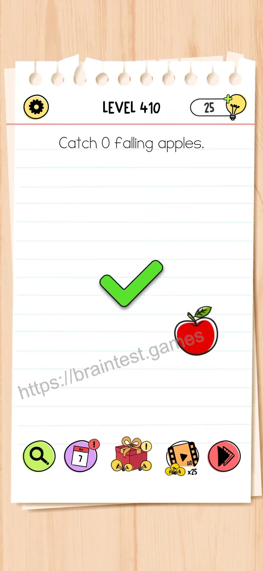 Brain Test Level 410 - Step 2