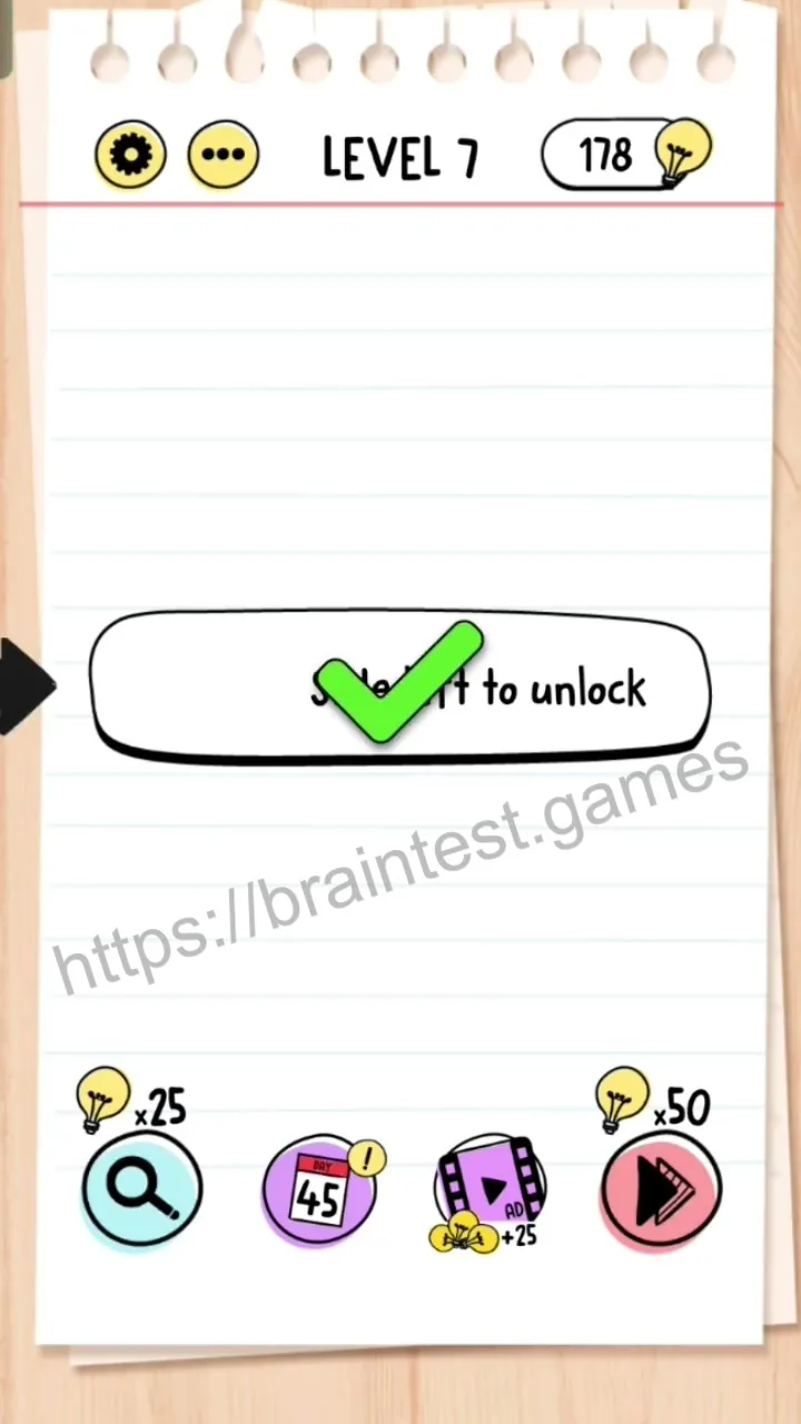 Brain Test Level 7 - Step 2