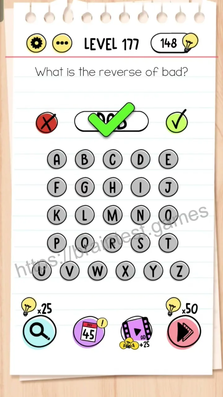 Brain Test Level 177 - Step 1