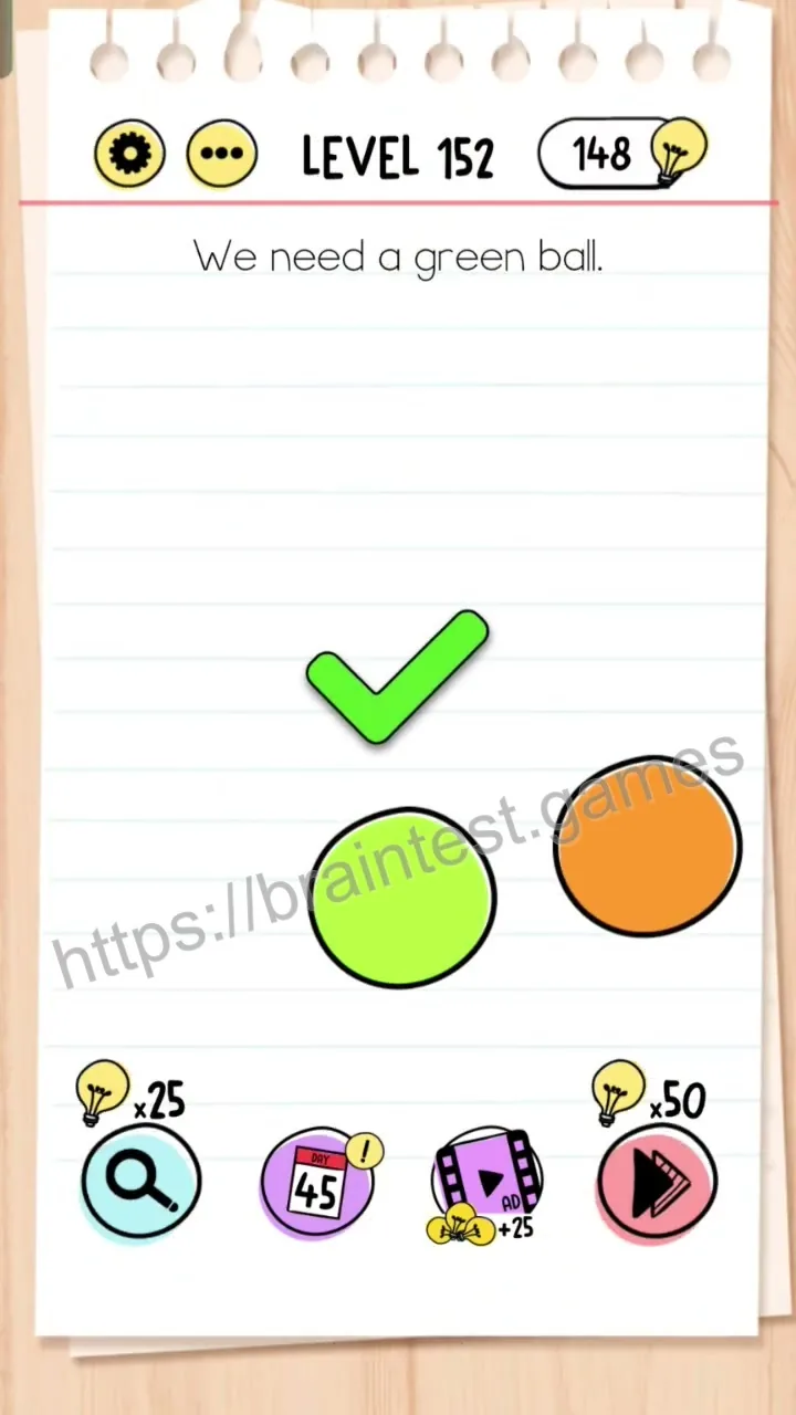 Brain Test Level 152