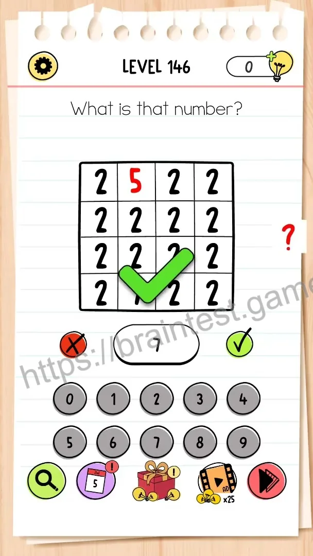 Brain Test Level 146 - Step 2