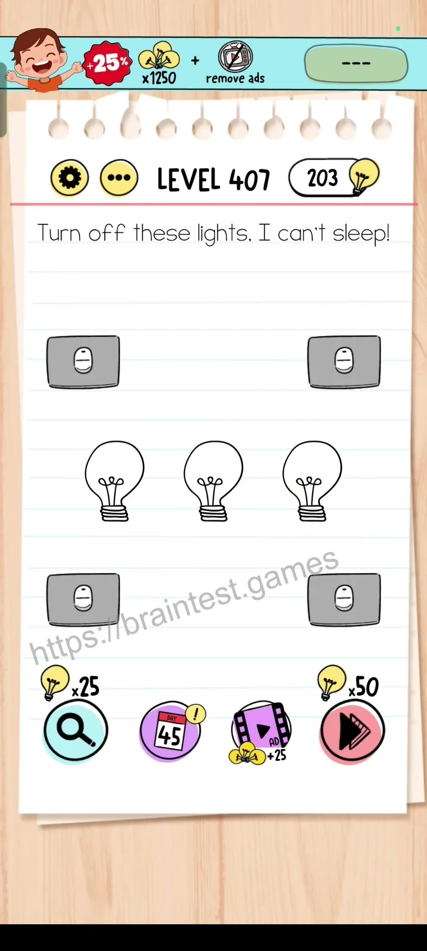 Brain Test Level 407