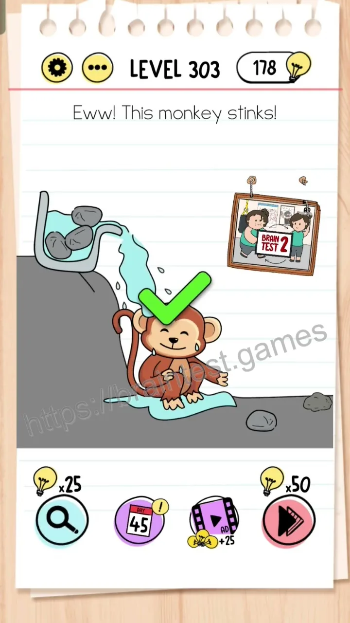 Brain Test Level 303 - Step 2