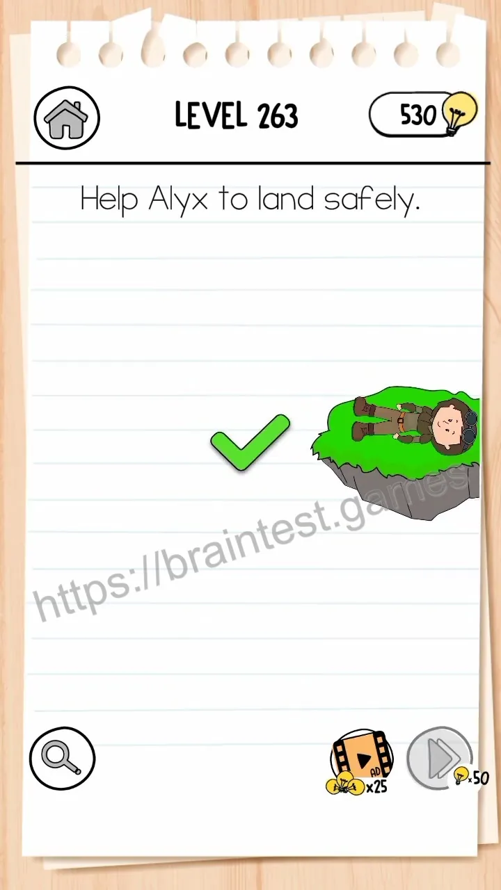 Brain Test Level 263 - Step 2