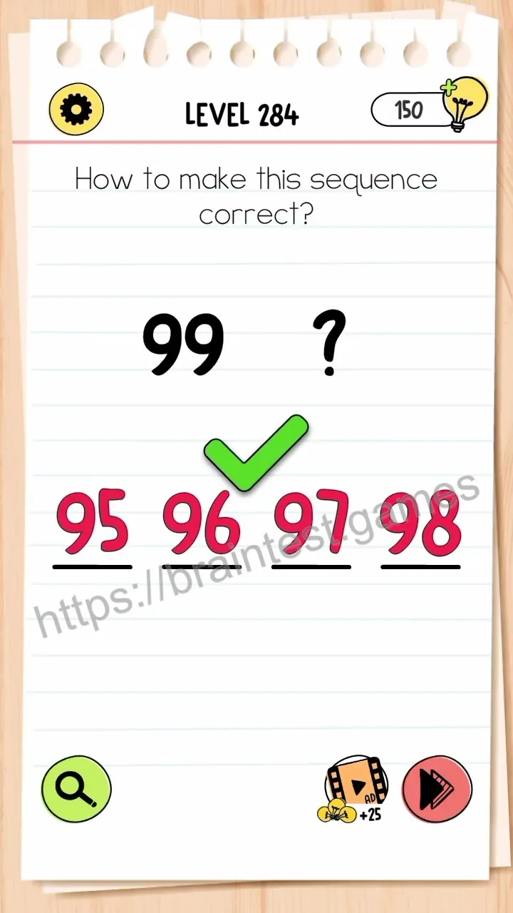 Brain Test Level 284 - Step 2