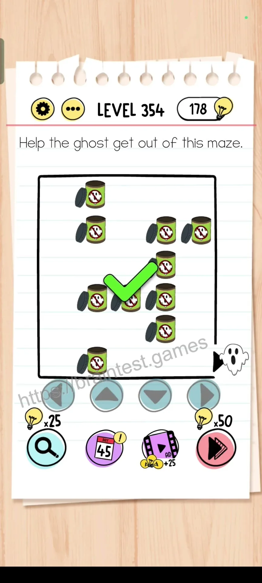 Brain Test Level 354 - Step 2