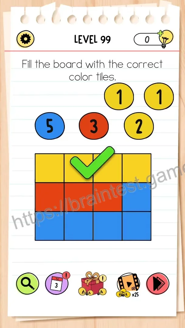 Brain Test Level 99 - Step 2