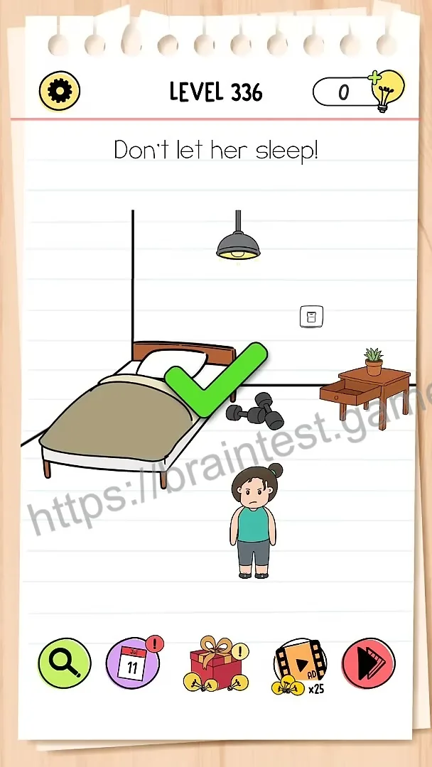 Brain Test Level 336 - Step 2