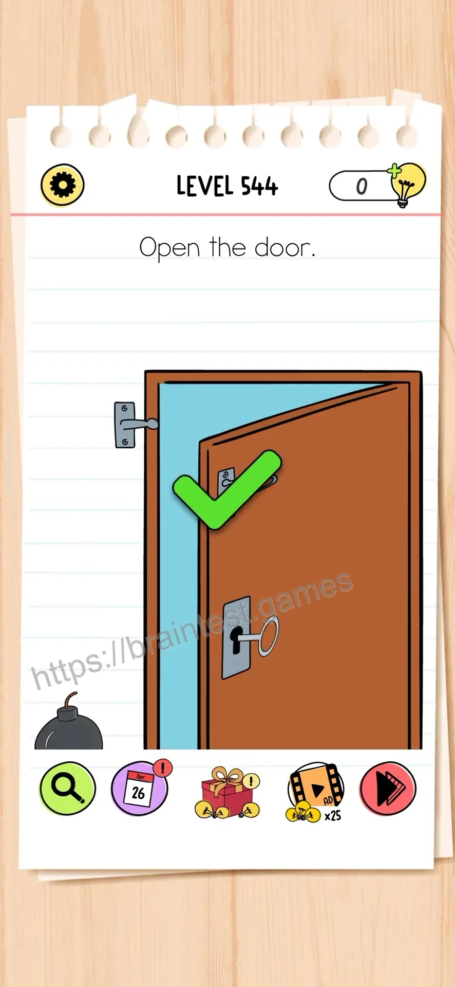 Brain Test Level 544 - Step 2