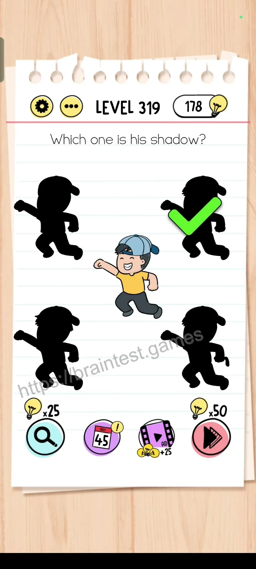 Brain Test Level 319 - Step 2