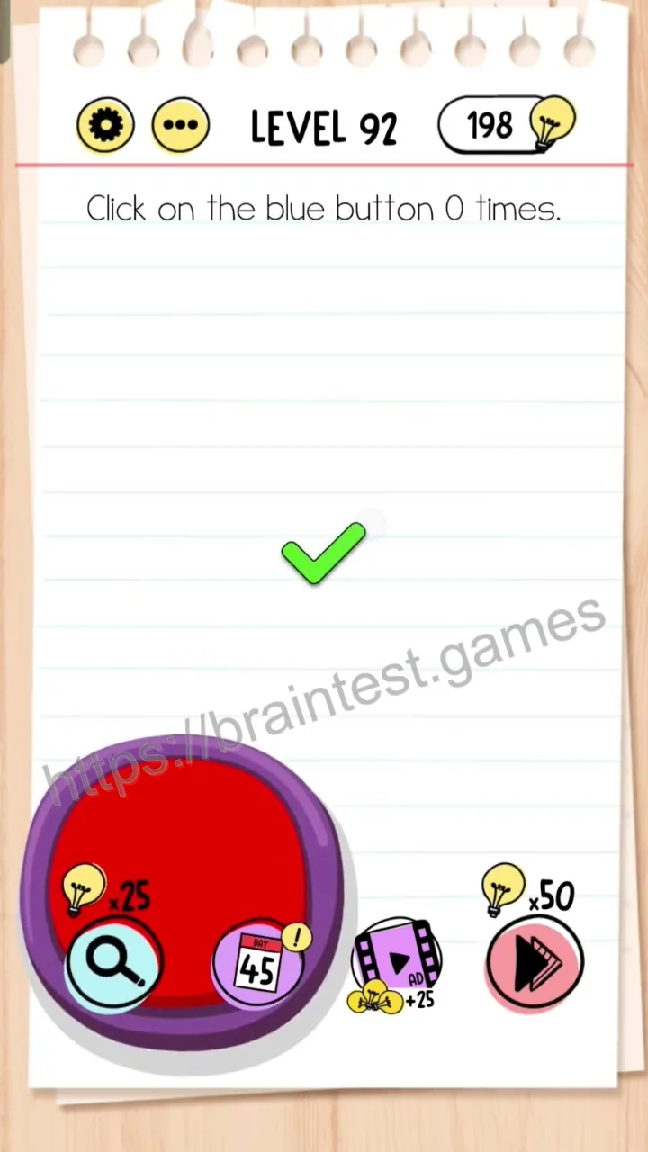 Brain Test Level 92