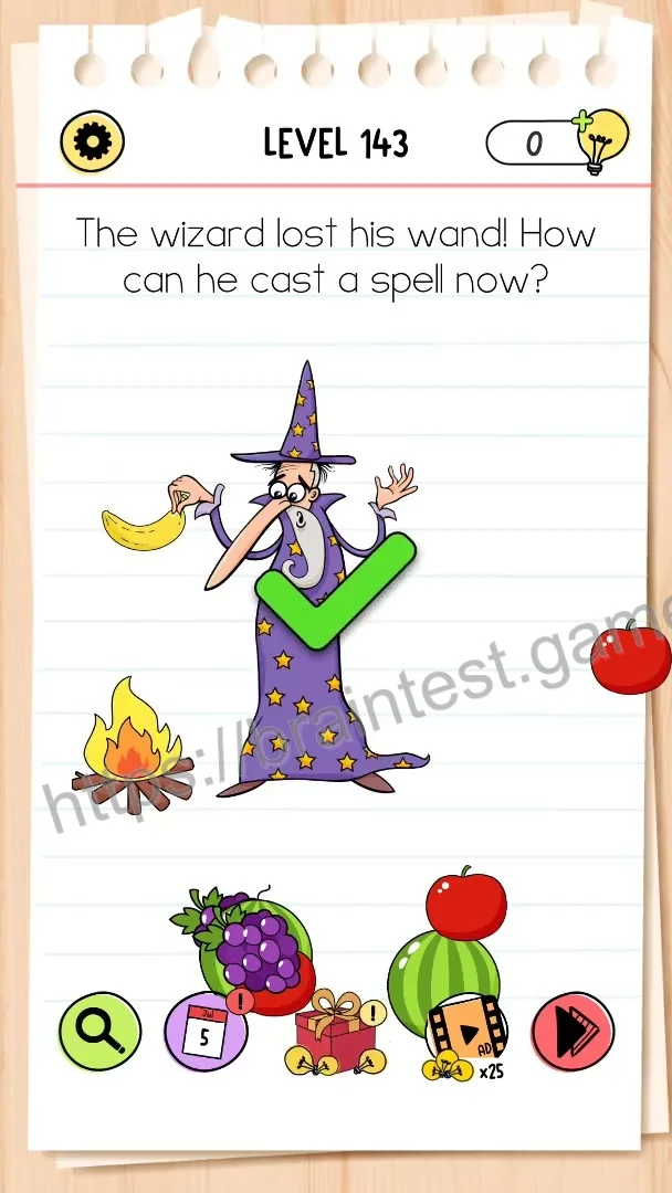 Brain Test Level 143 - Step 2
