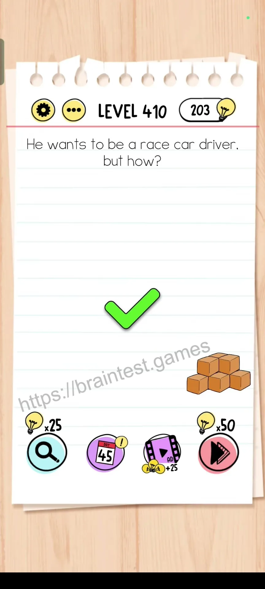 Brain Test Level 410 - Step 2