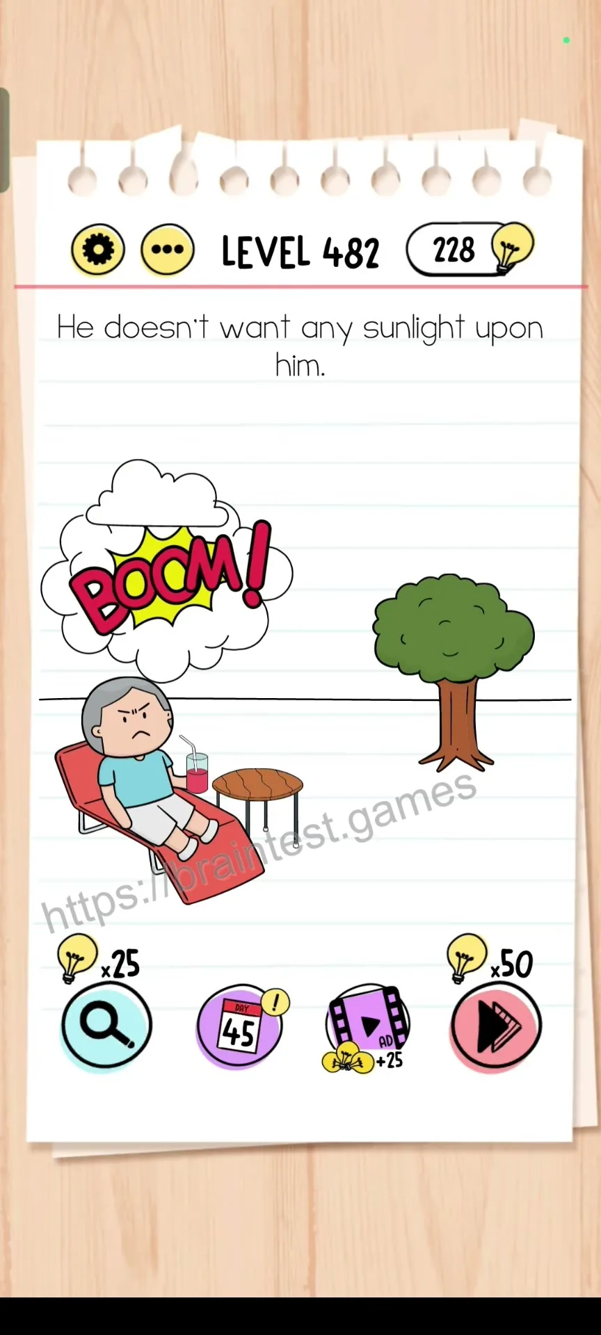 Brain Test Level 482 - Step 1