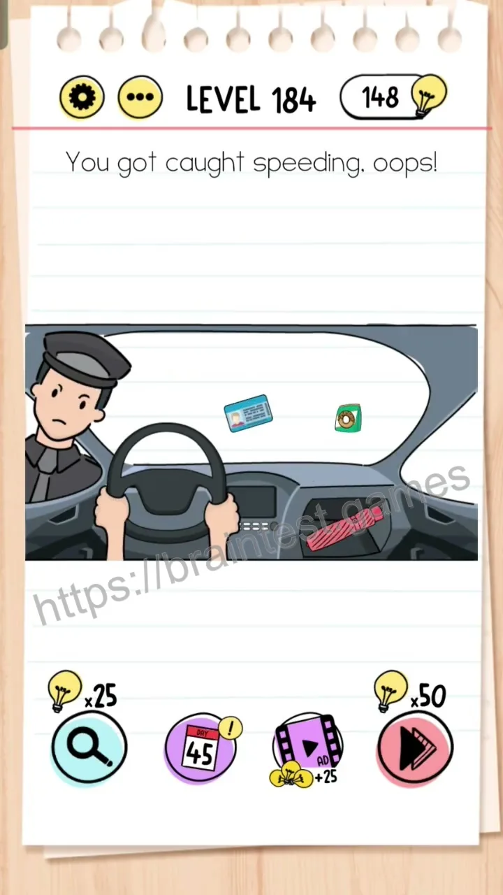 Brain Test Level 184 - Step 1