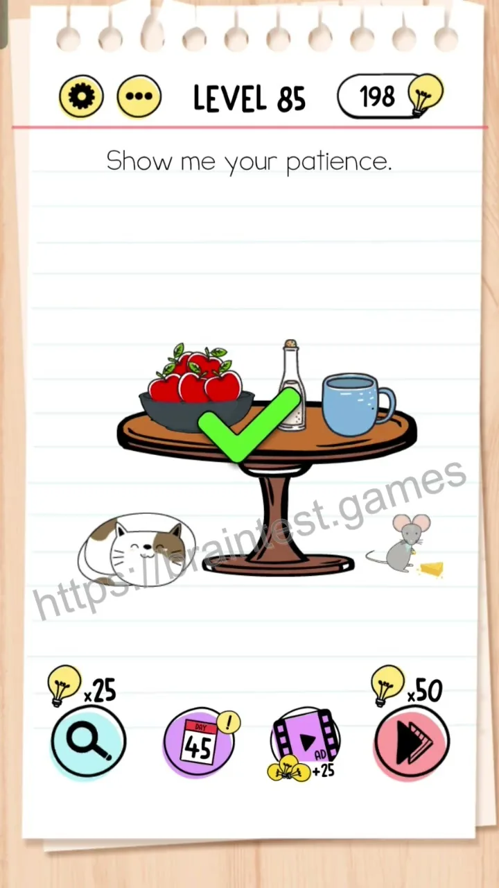 Brain Test Level 85 - Step 2
