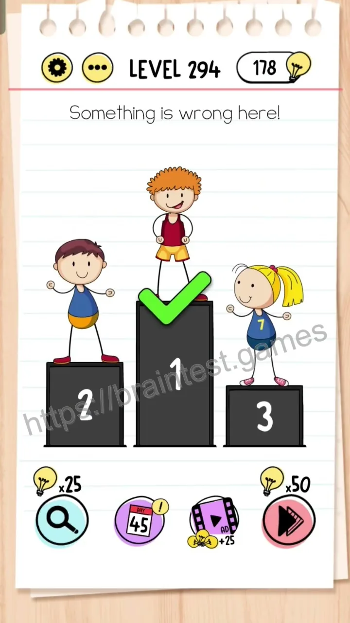 Brain Test Level 294 - Step 2