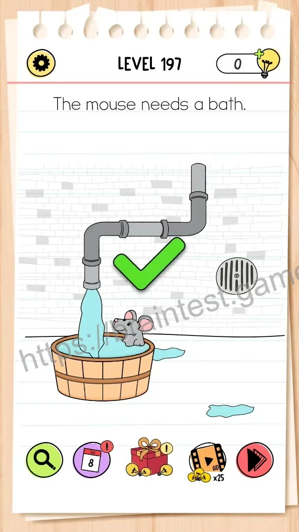 Brain Test Level 197 - Step 2