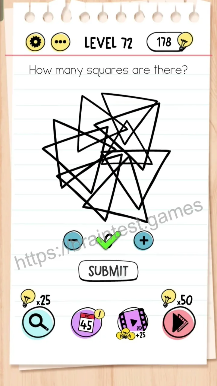 Brain Test Level 72