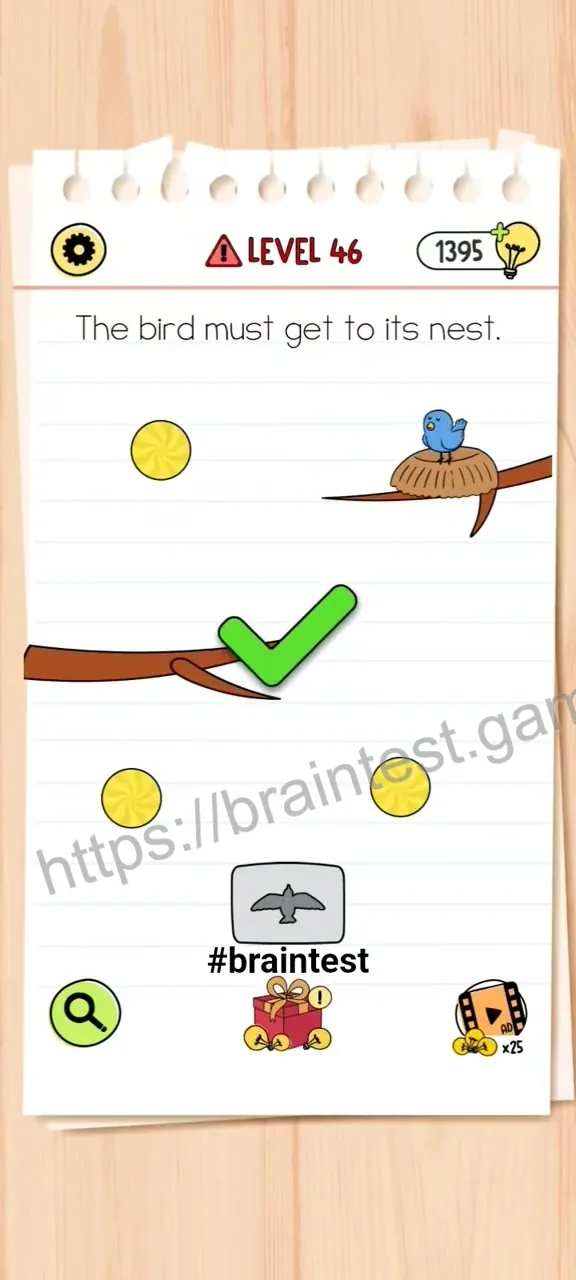 Brain Test Level 46 - Step 2