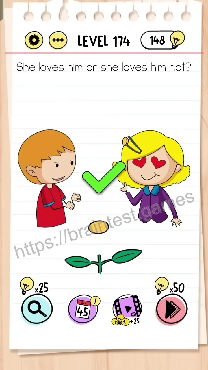 Brain Test Level 174 - Step 2