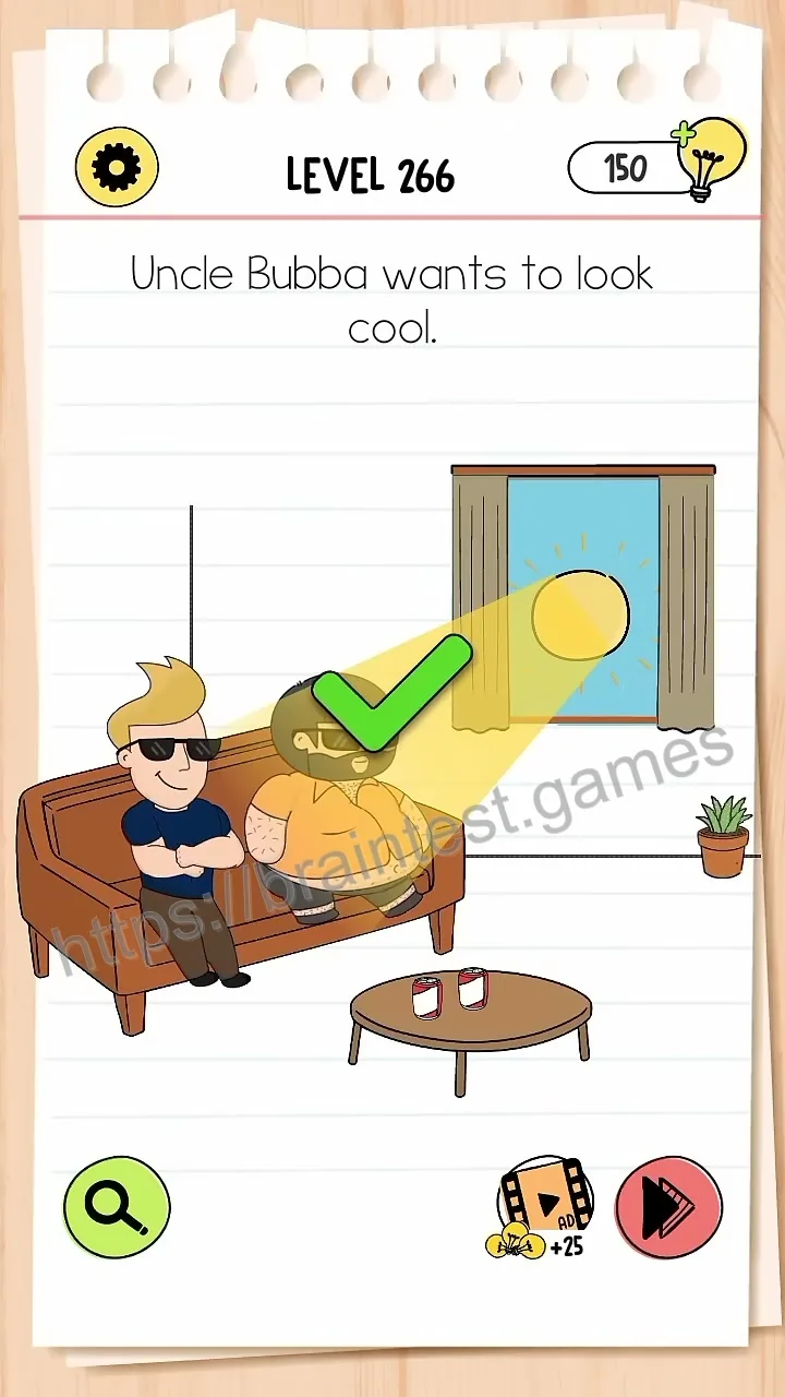 Brain Test Level 266 - Step 2