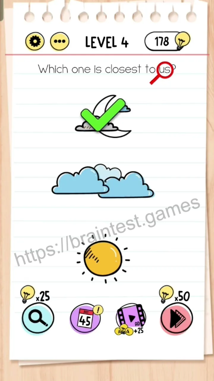 Brain Test Level 4 - Step 1