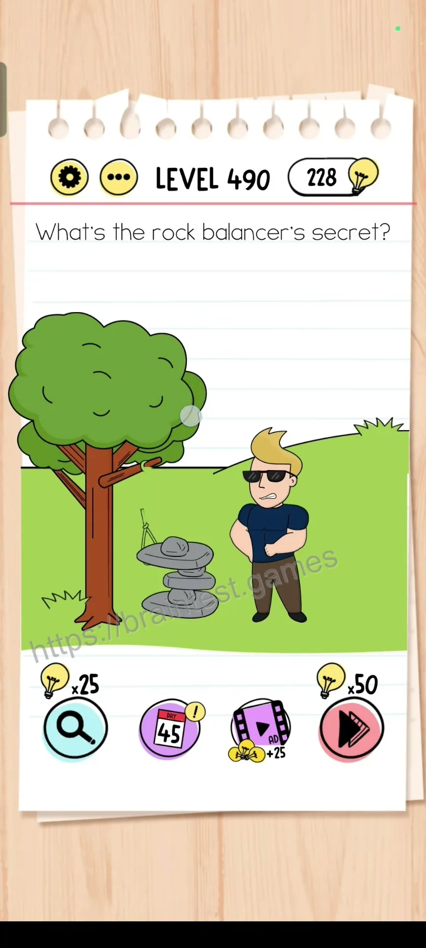 Brain Test Level 490