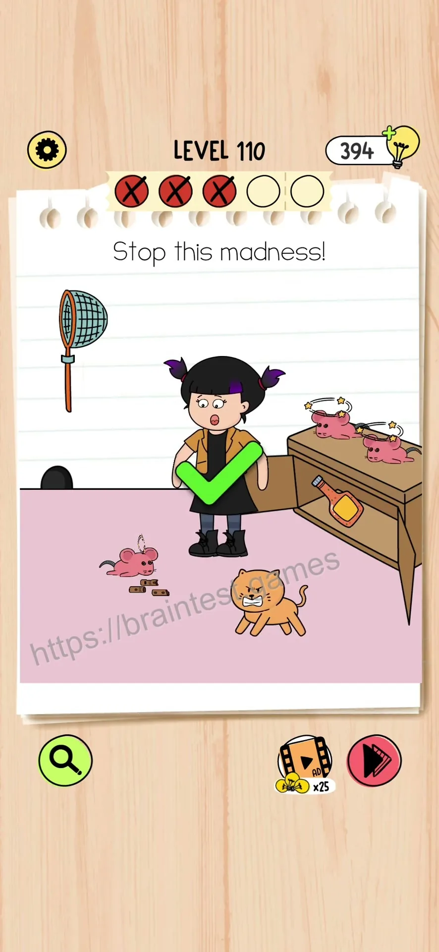Brain Test 5 Level 110 Step 4 image 2