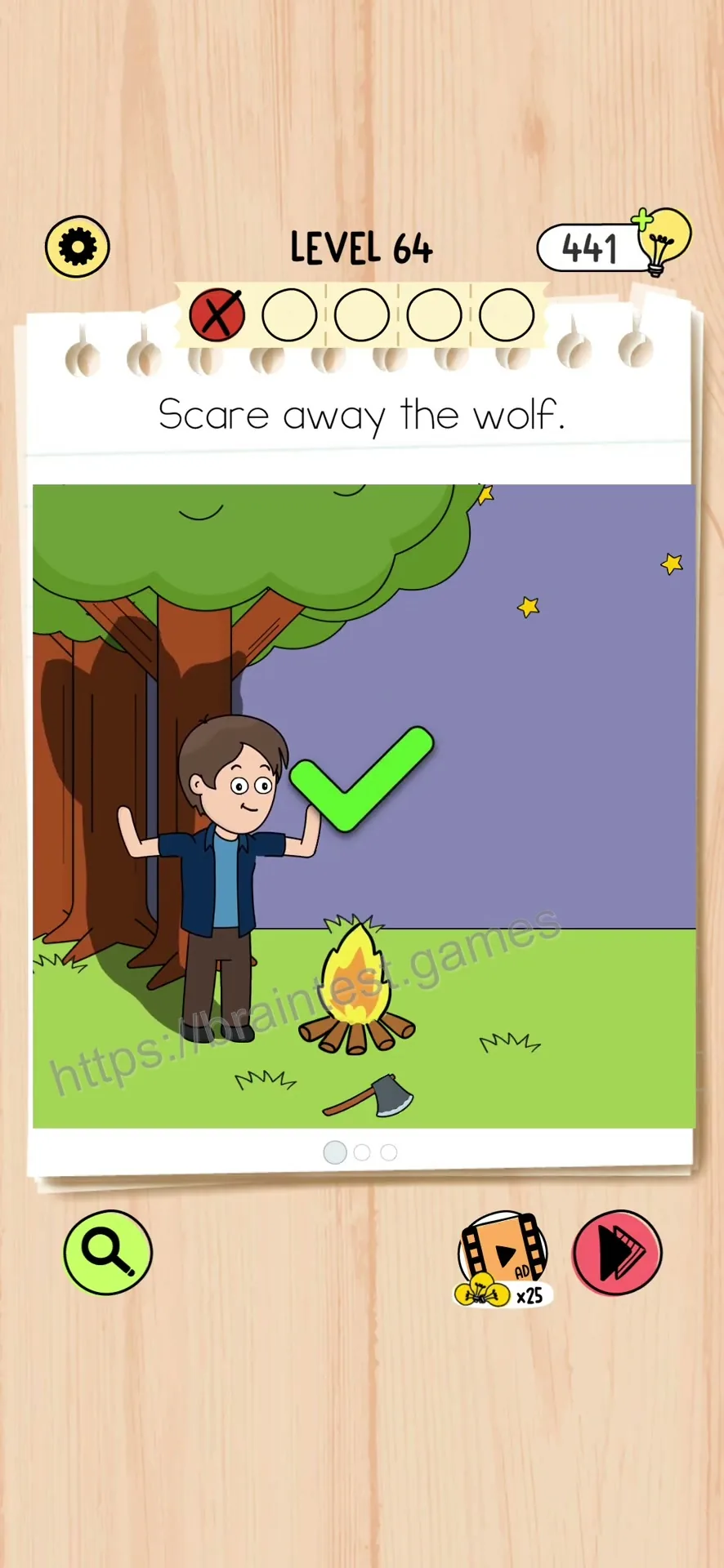 Brain Test 5 Level 64 Step 1 image 2