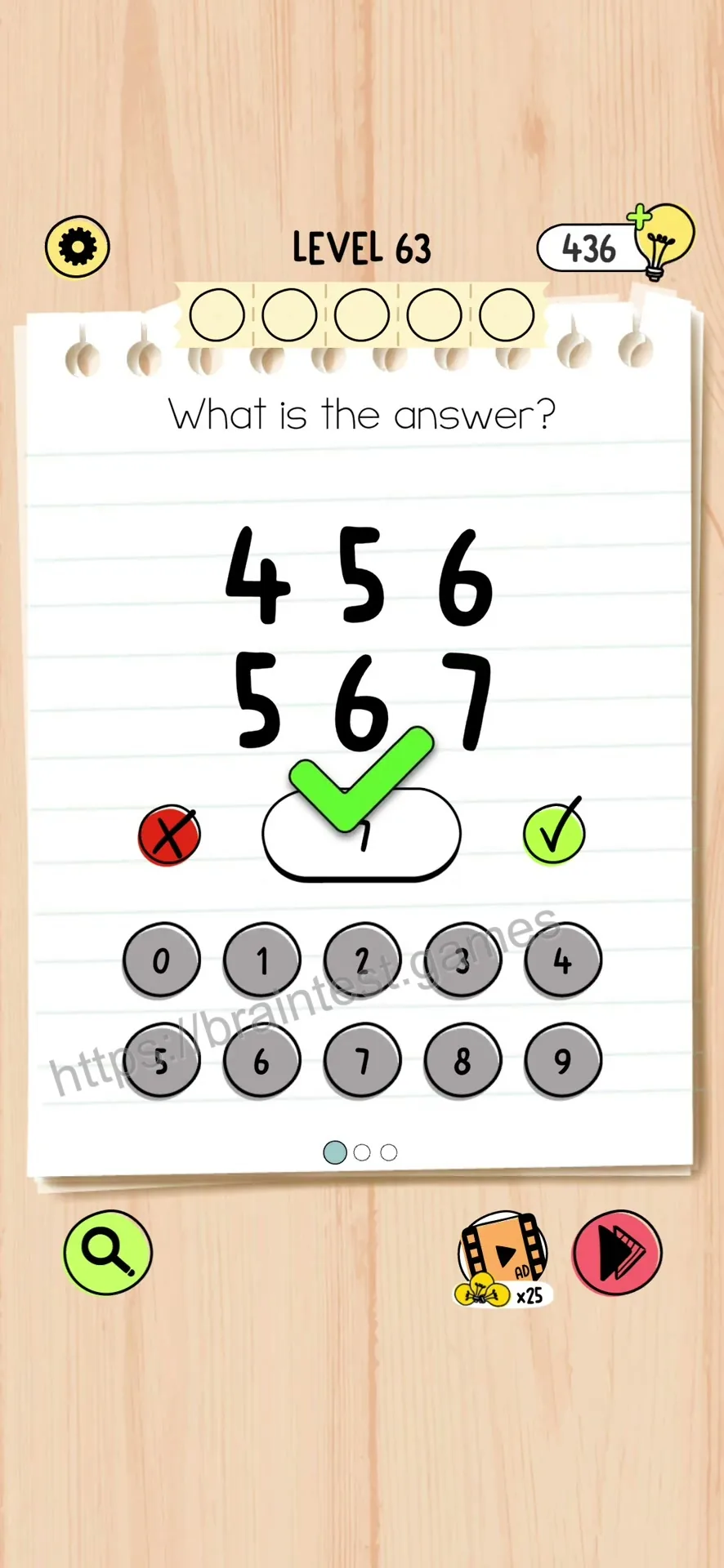 Brain Test 5 Level 63 Step 1 image 2