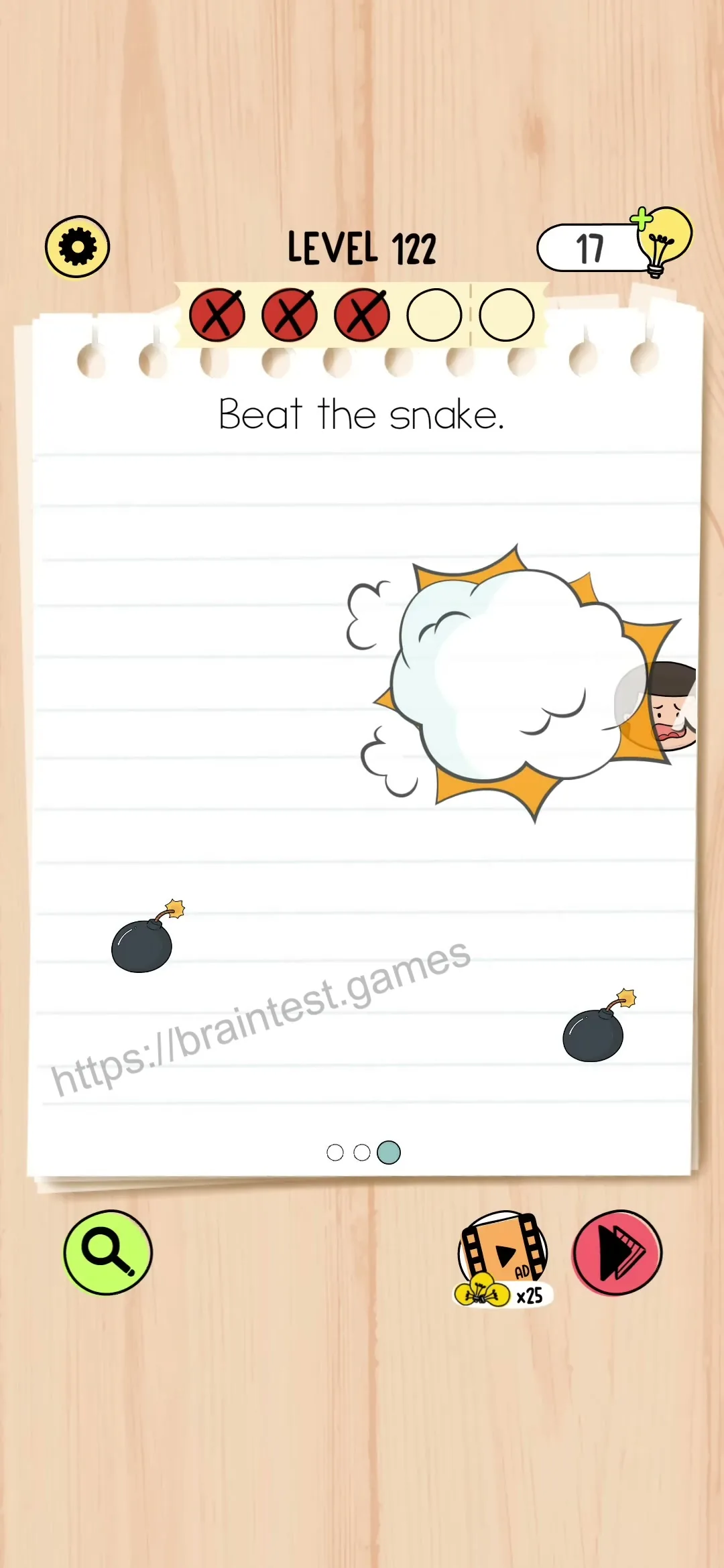 Brain Test 5 Level 122 Step 3 image 1