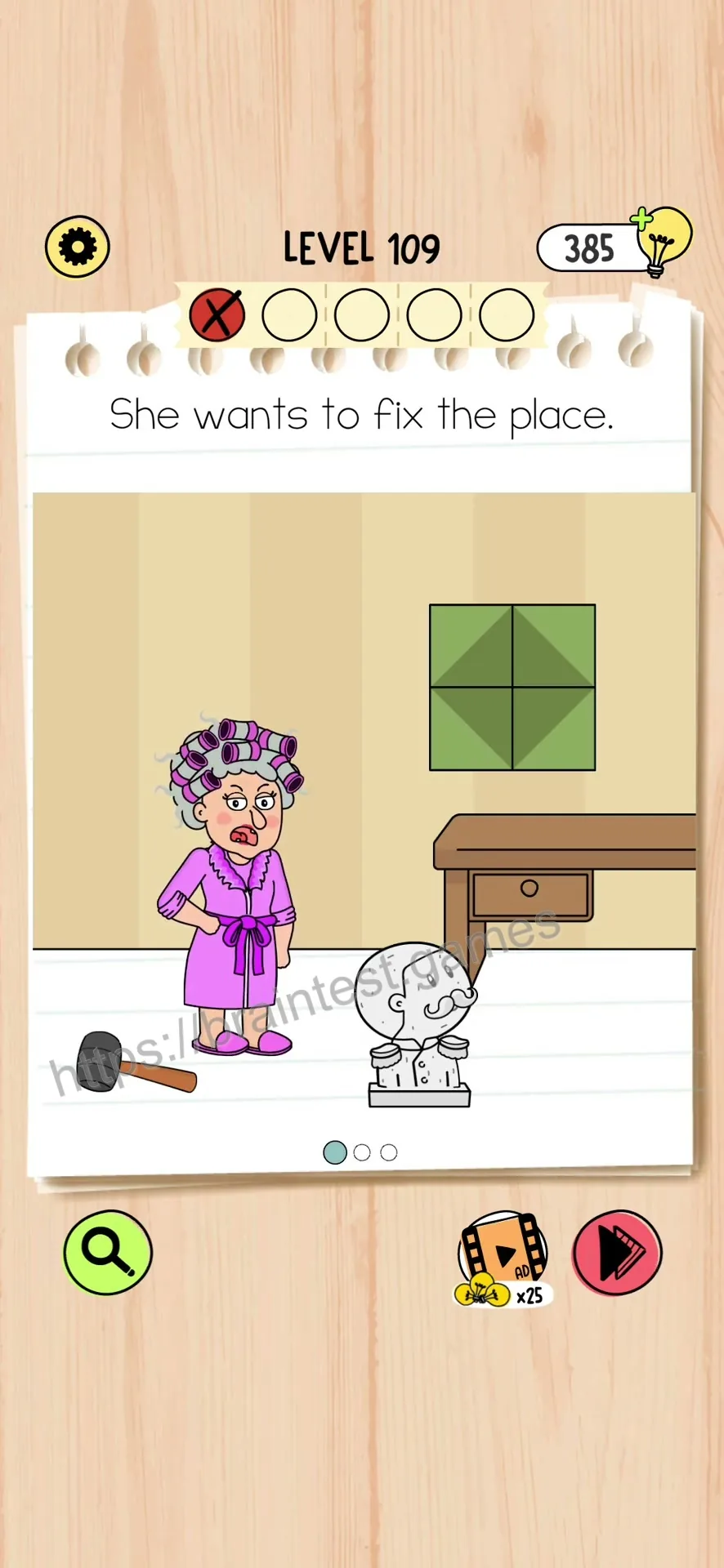Brain Test 5 Level 109 Step 1 image 1
