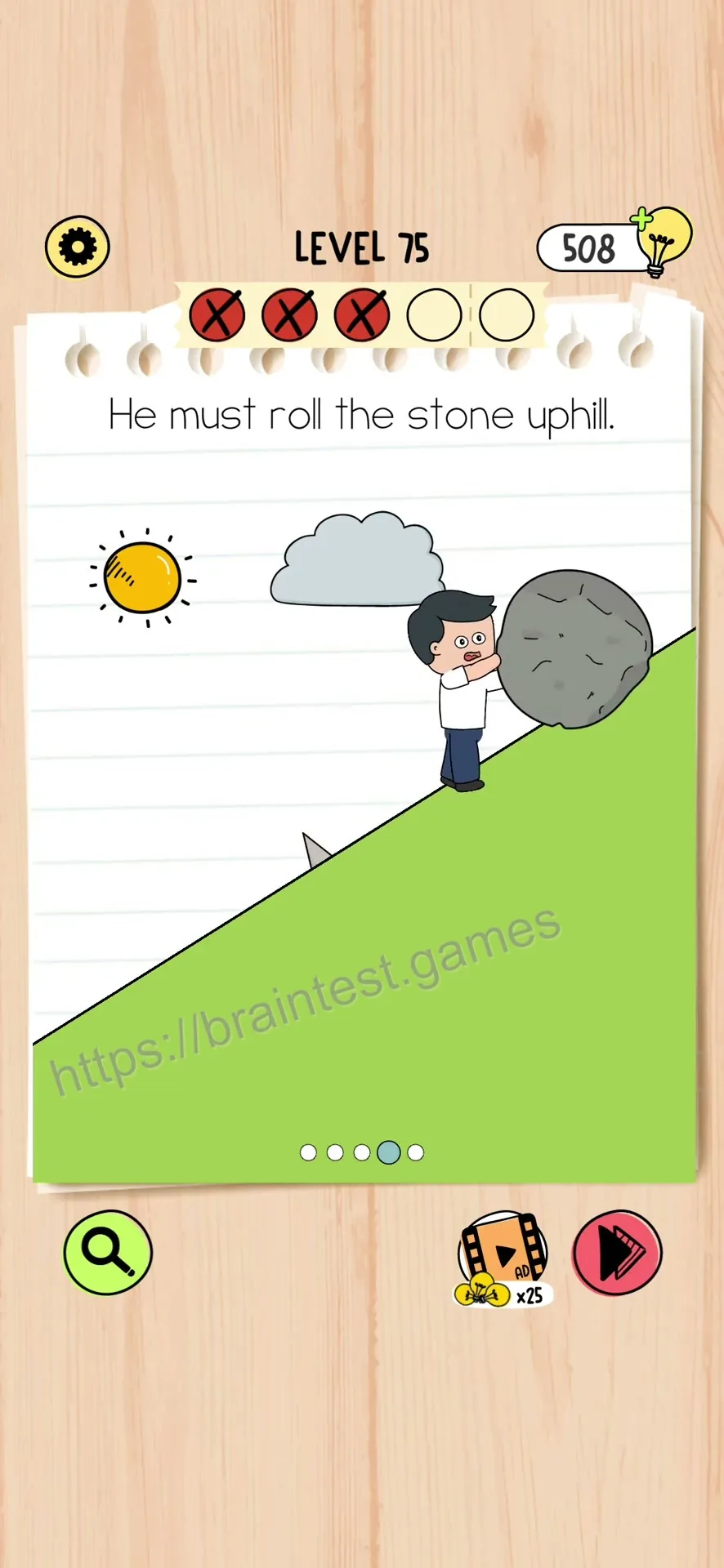 Brain Test 5 Level 75 Step 4 image 1