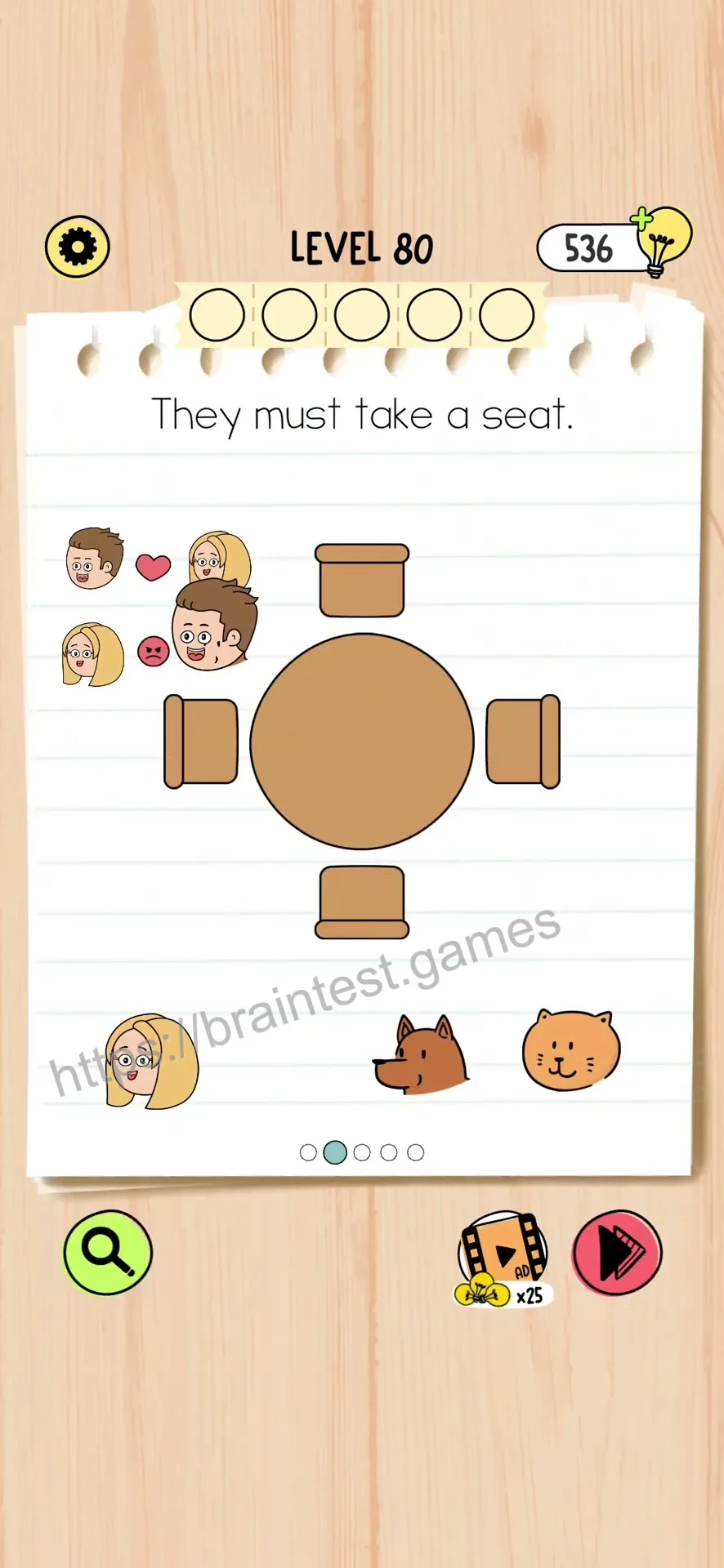Brain Test 5 Level 80 Step 2 image 1