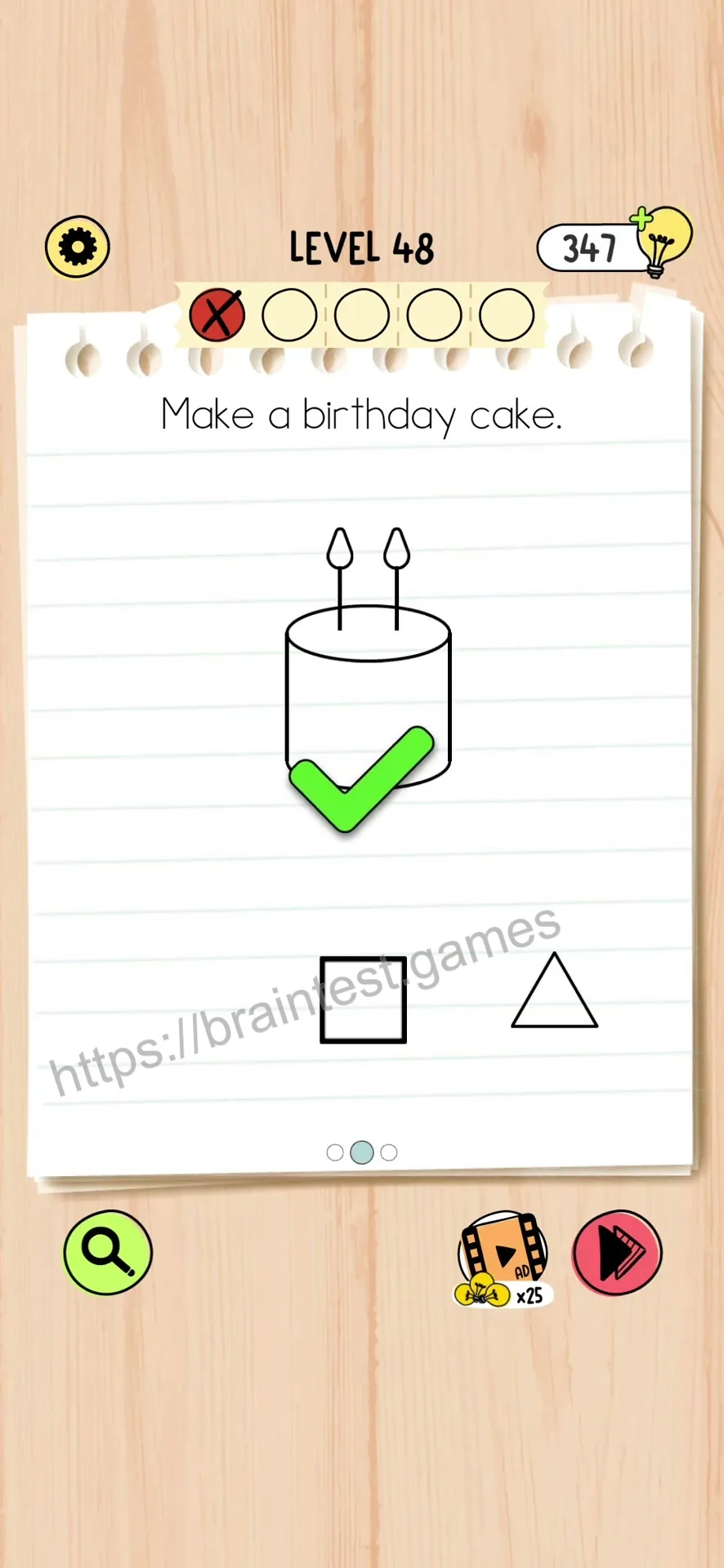 Brain Test 5 Level 48 Step 2 image 2