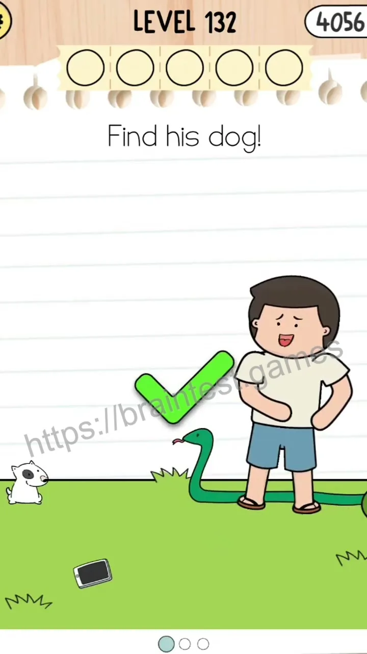 Brain Test 5 Level 132 Step 1 image 2