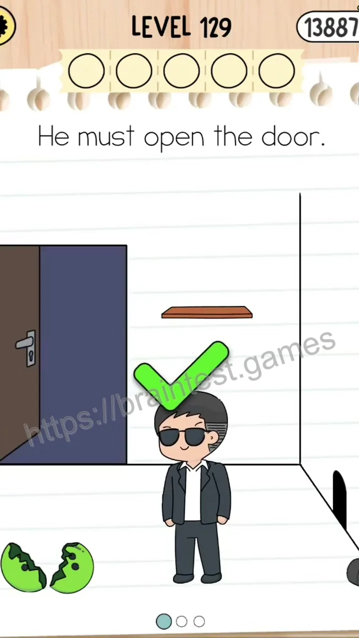 Brain Test 5 Level 129 Step 1 image 2