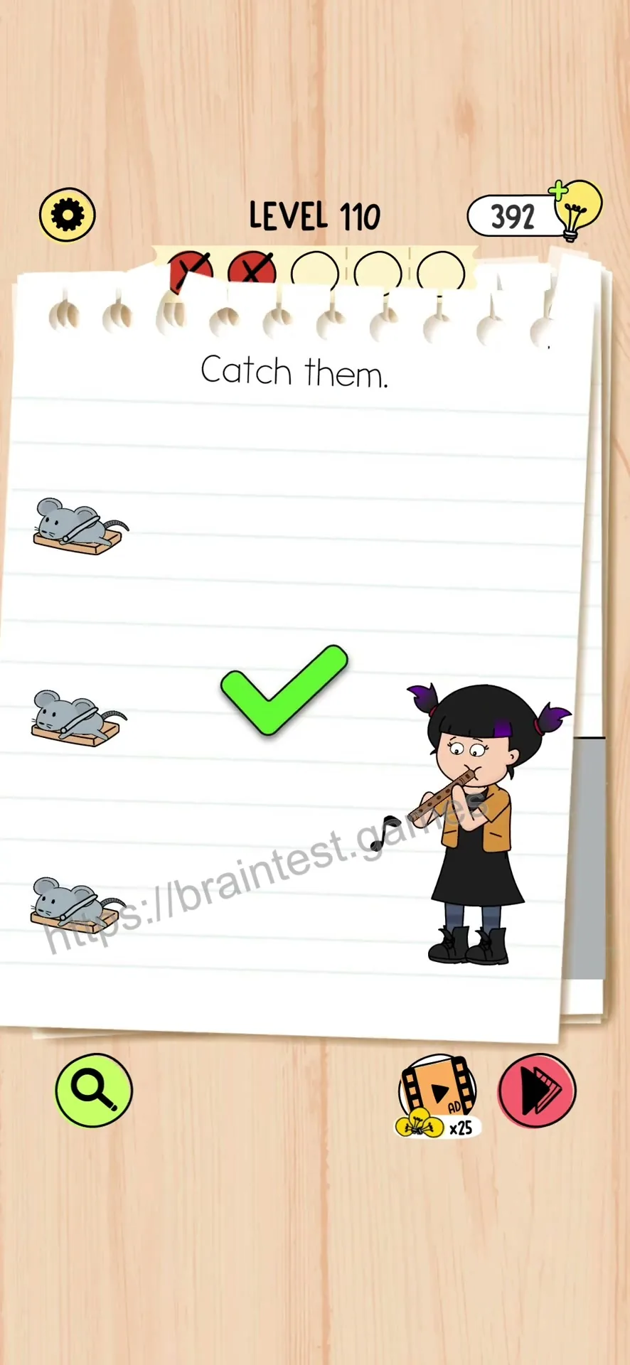 Brain Test 5 Level 110 Step 2 image 2