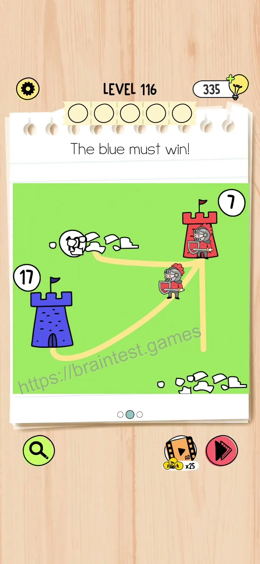 Brain Test 5 Level 116 Step 2 image 1