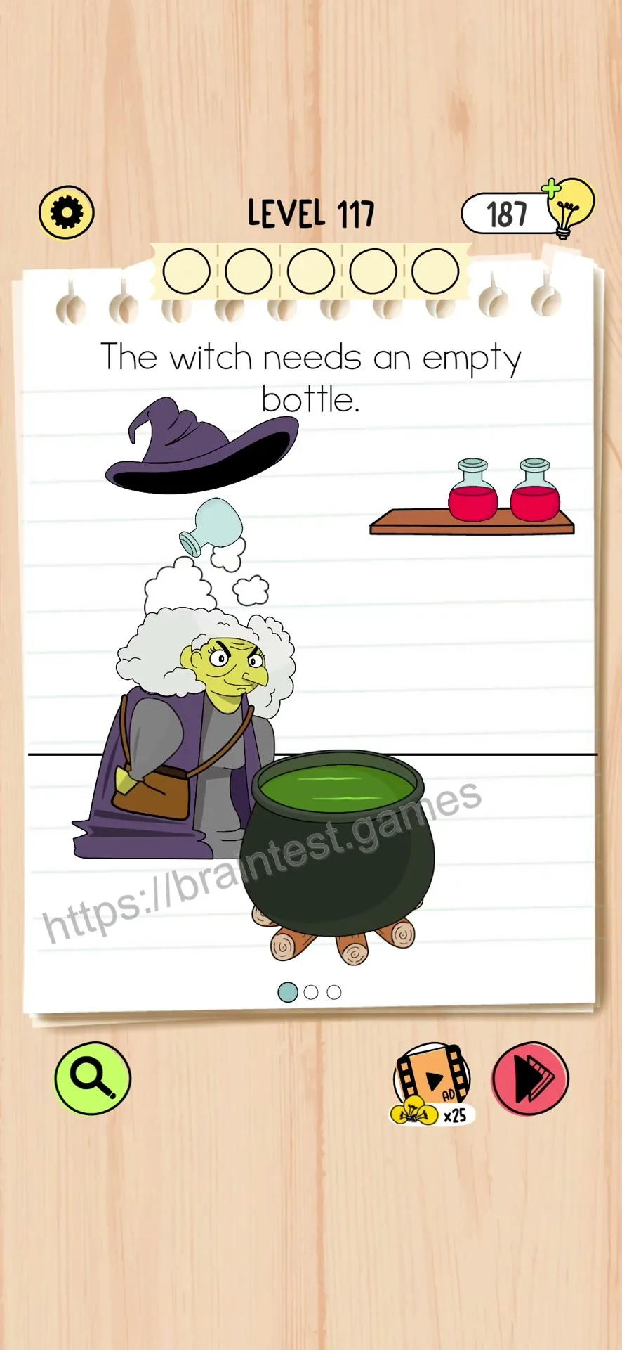 Brain Test 5 Level 117 Step 1 image 1