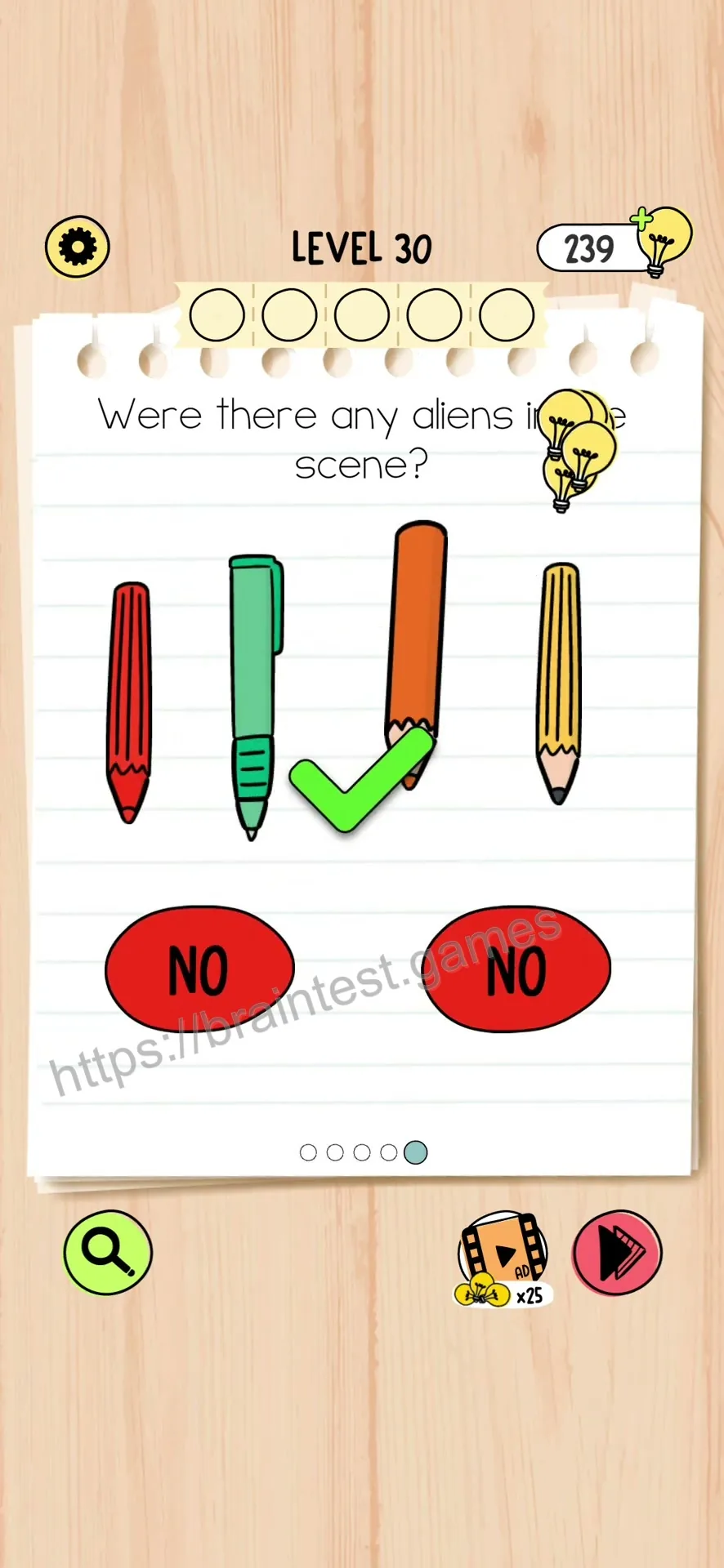Brain Test 5 Level 30 Step 5 image 1