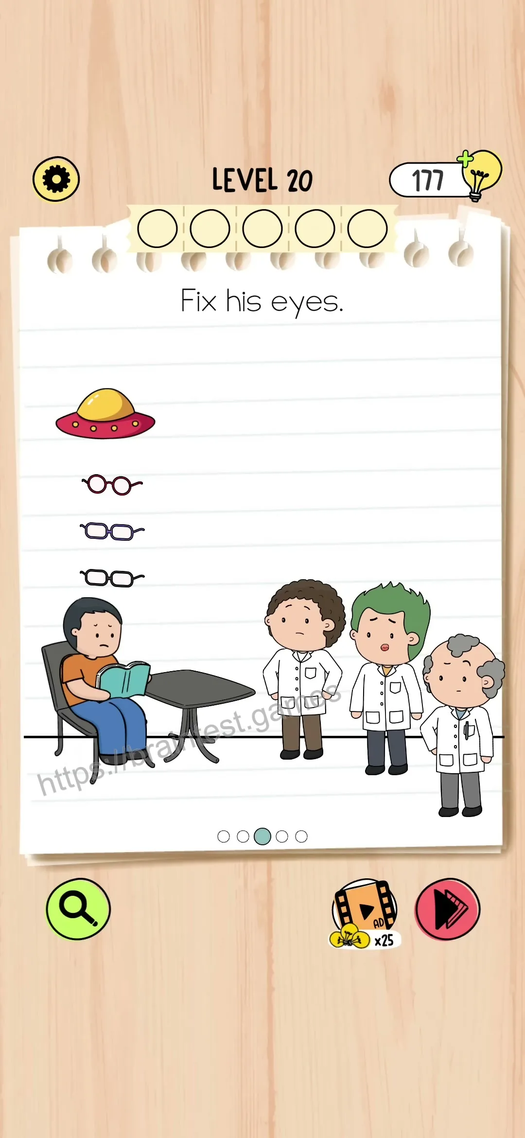 Brain Test 5 Level 20 Step 3 image 1