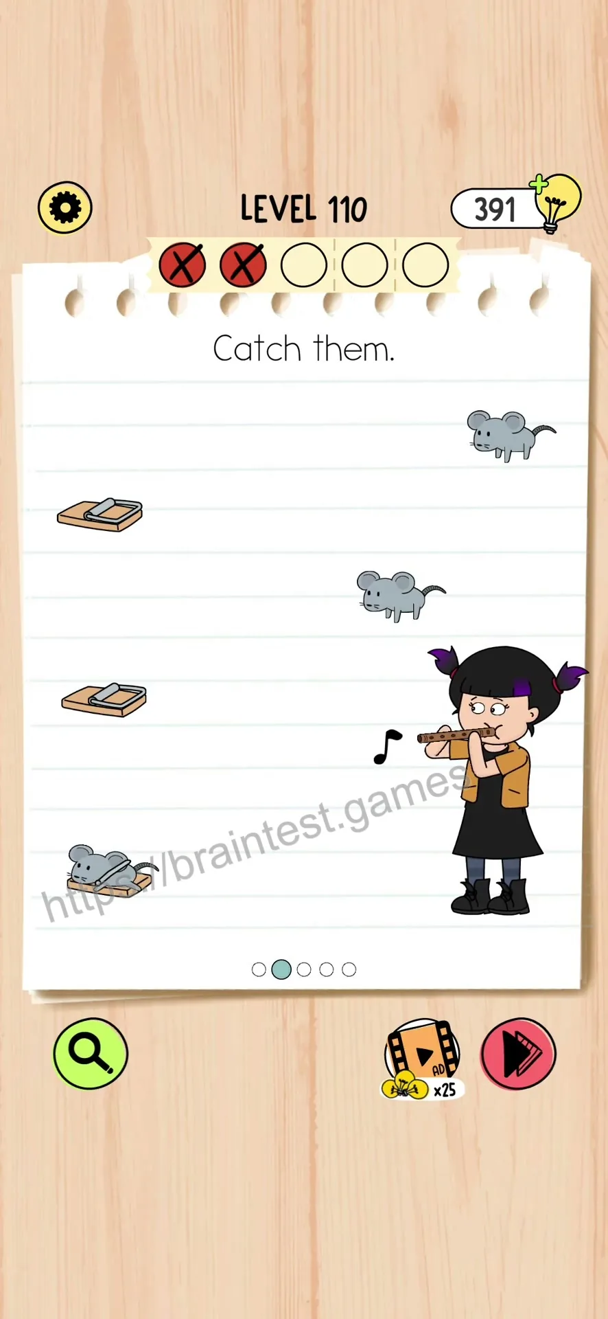 Brain Test 5 Level 110 Step 2 image 1