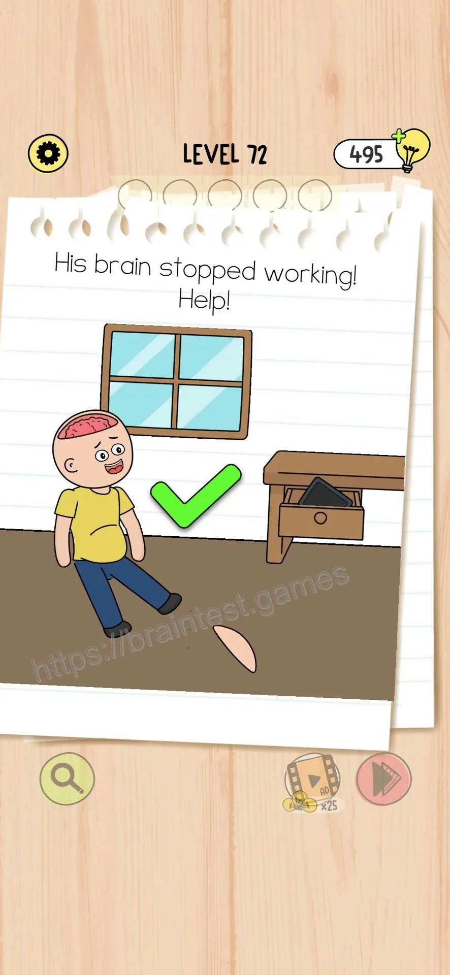 Brain Test 5 Level 72 Step 3 image 2