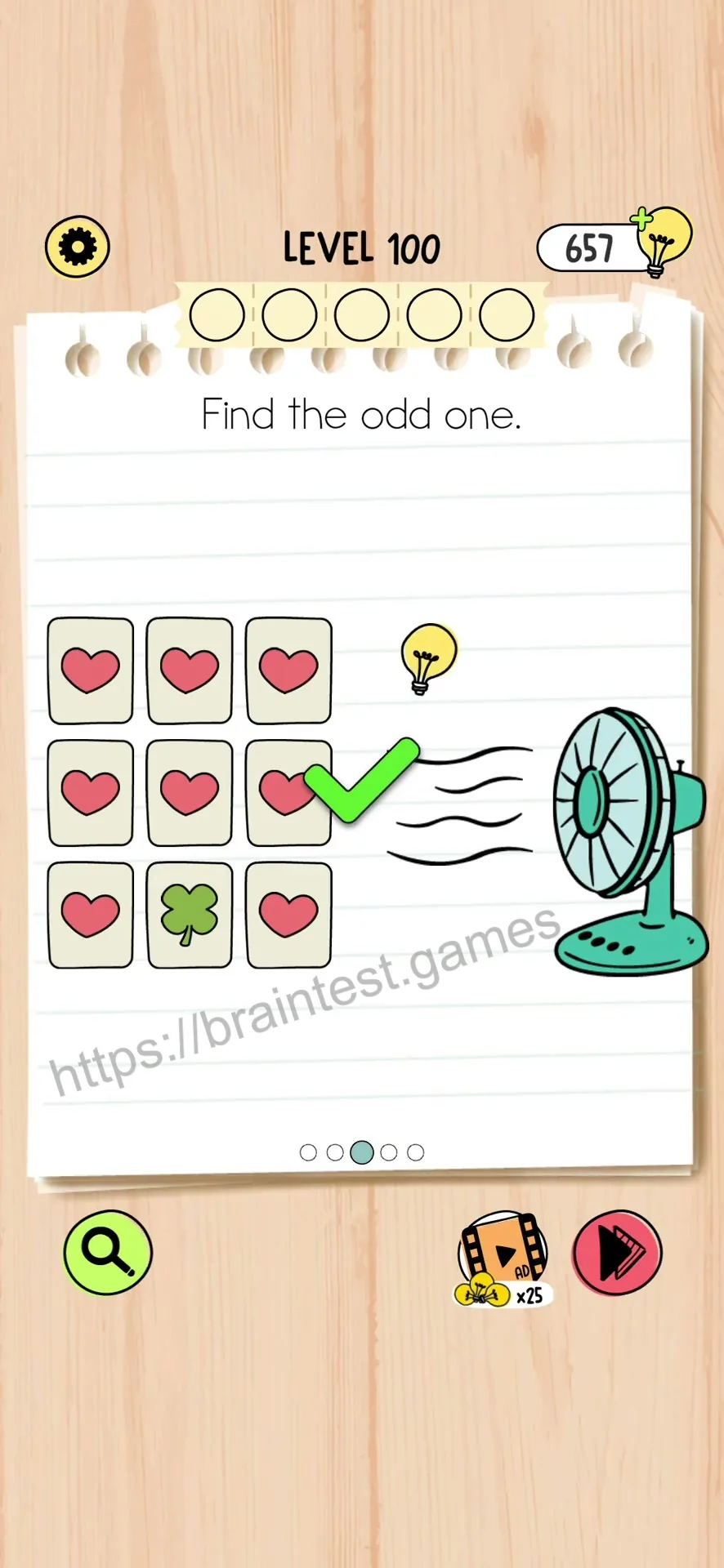 Brain Test 5 Level 100 Step 3 image 1