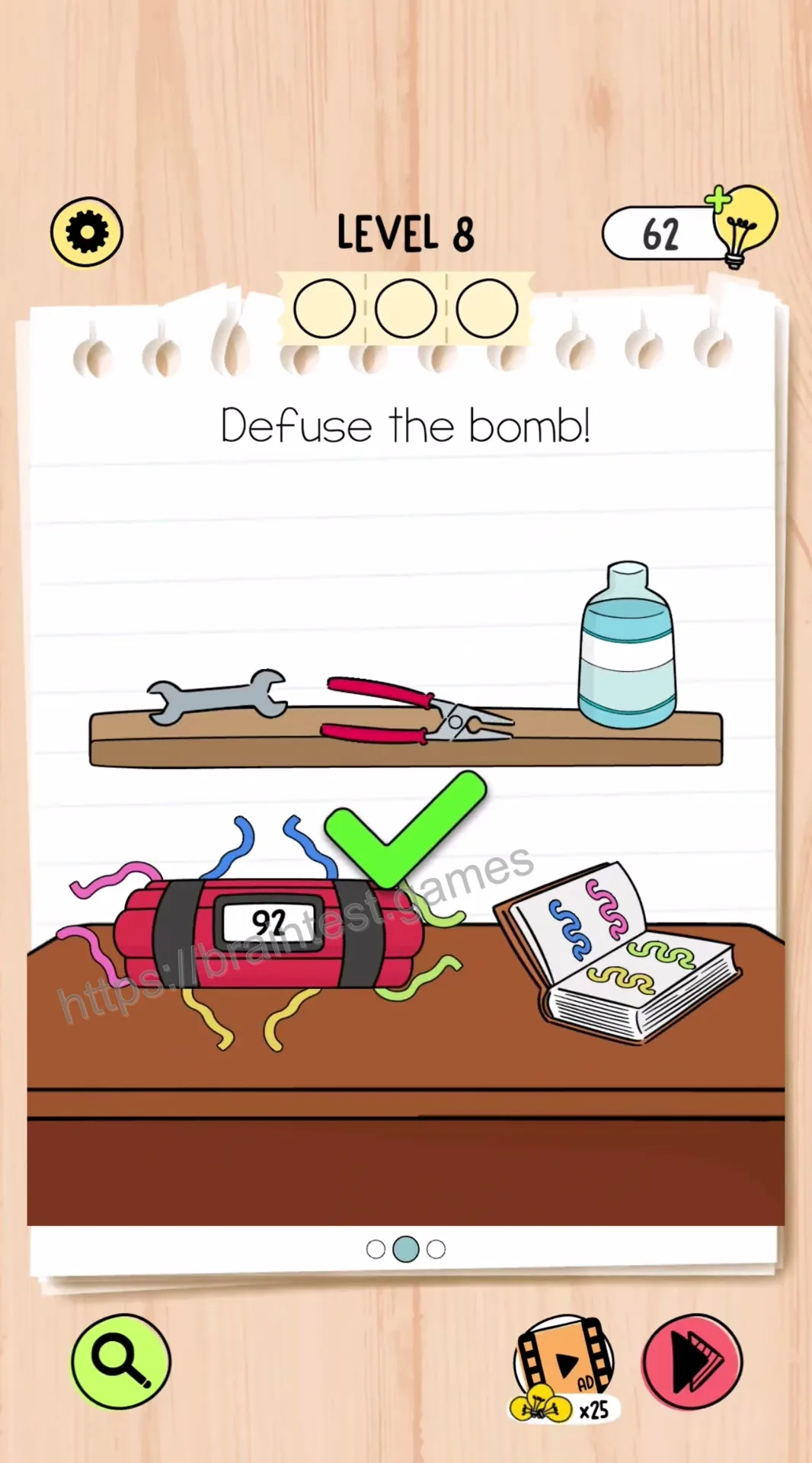 Brain Test 5 Level 8 Step 2 image 2